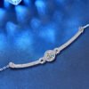 925 Sterling Silver Moissanite Bracelet