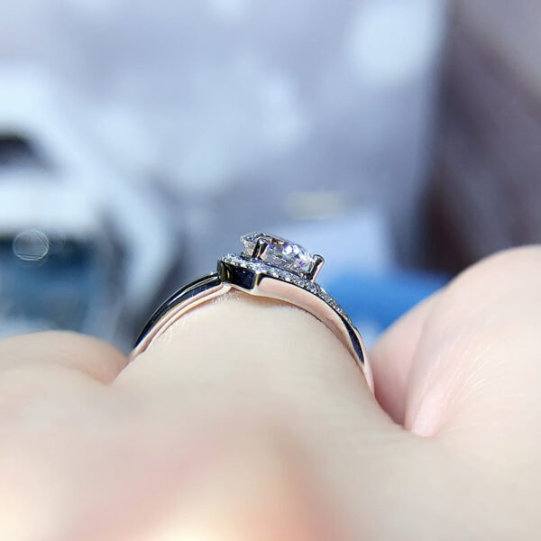 Moissanite Ring