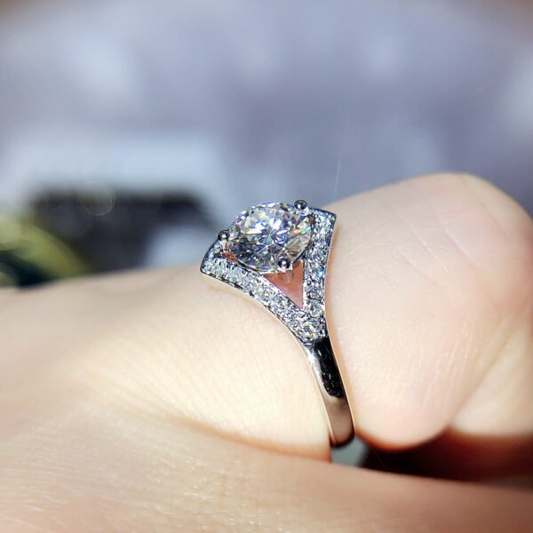 Moissanite Ring