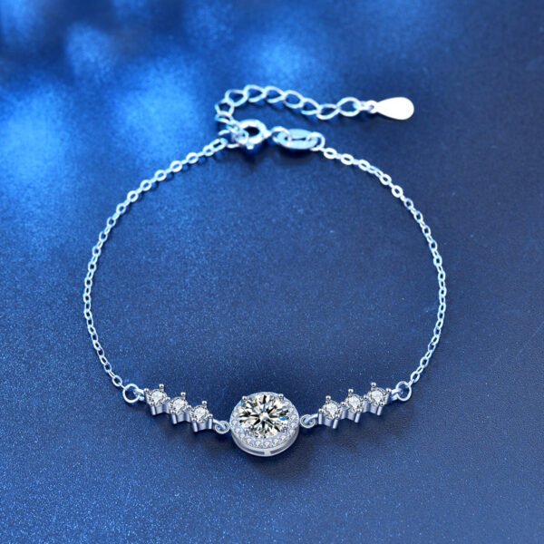 Women's Starry Simple Moissanite Bracelet