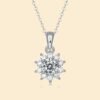 Temperament 925 Silver Moissanite Necklace