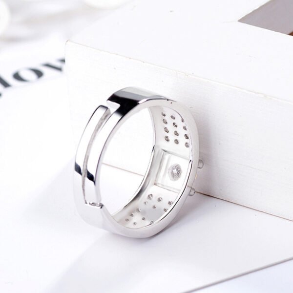 Moissanite Fashion Men's  Ring