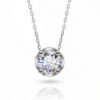 Moissanite necklace 1.5 carats VVS1