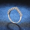 Ring Female Full Diamond Moissanite
