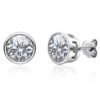 0.51 Carat Moissanite Stud Earrings