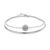 S925 Silver Moissanite Stackable Bracelet