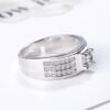 Moissanite Fashion Men's  Ring
