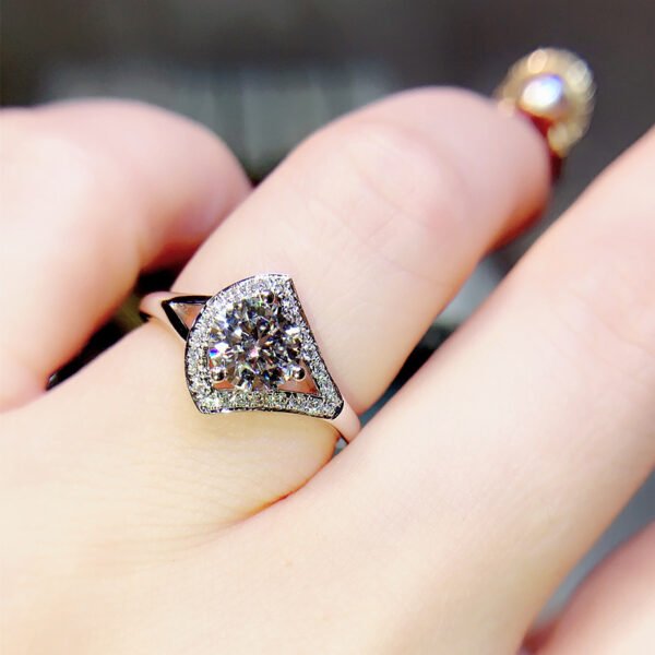 Moissanite Ring