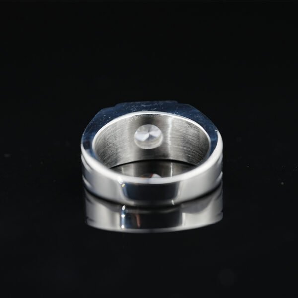 Moissanite Gemstone Ring Korean Fashion