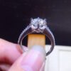 Temperature Simulation Moissanite Ring Female