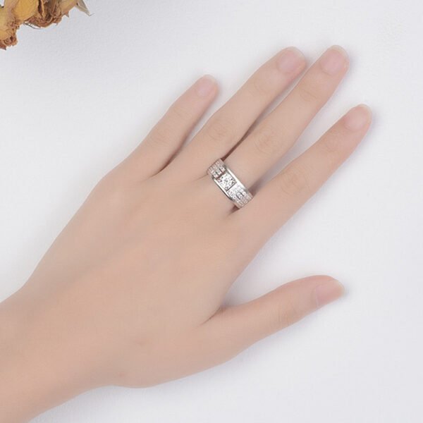 Moissanite Fashion Men's  Ring