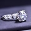 Fashion Personality Clarity Moissanite Ring