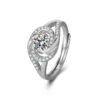 1 Karat Moissanite Ring Women