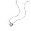 Women's Sterling Silver Moissanite Necklace
