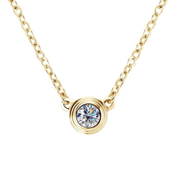 Simple Moissanite Temperament Wild Necklace