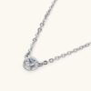Simple Moissanite Temperament Wild Necklace