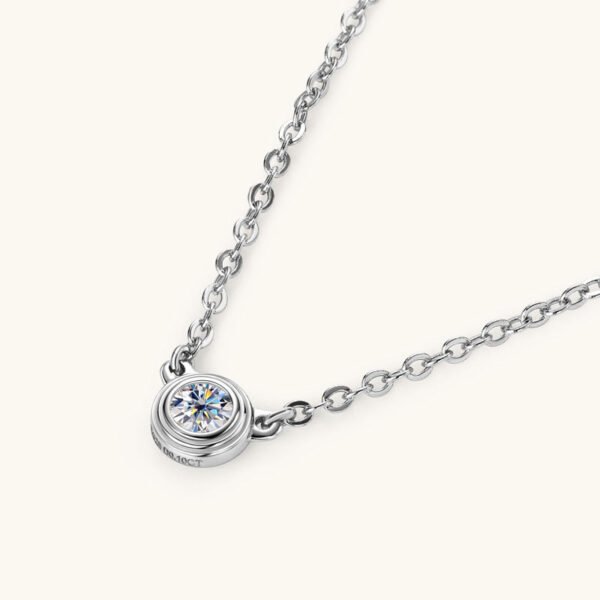 Simple Moissanite Temperament Wild Necklace