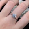 Simulation Moissanite Ring Women