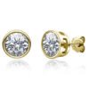 0.51 Carat Moissanite Stud Earrings